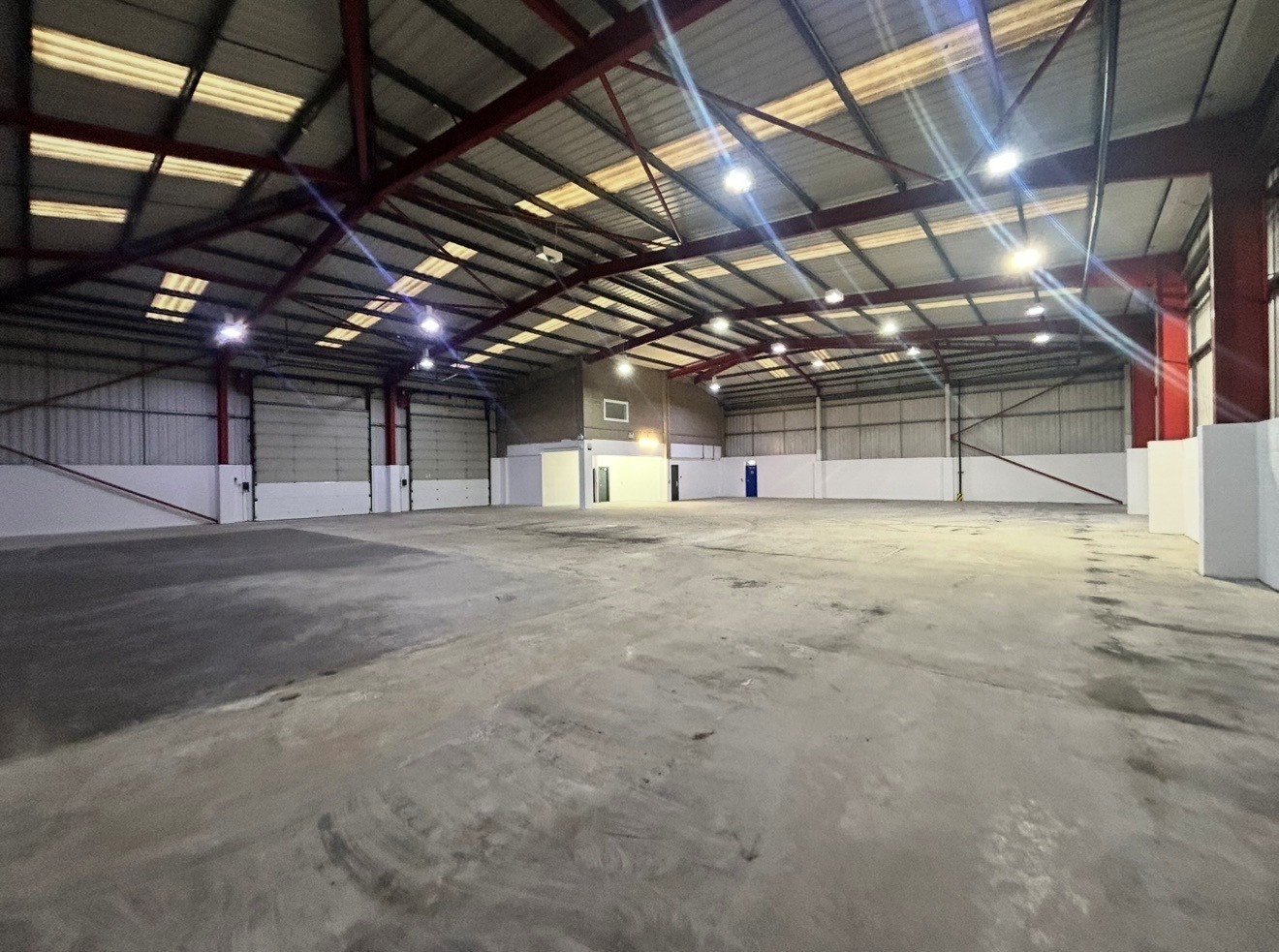 Interior of the Bradford warehouse